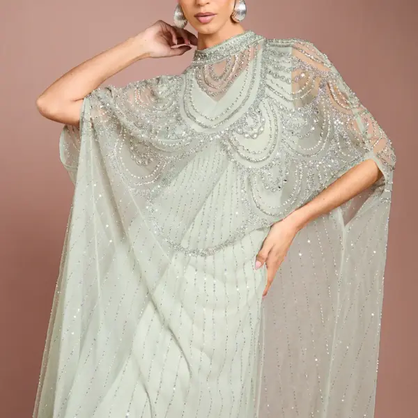 Coast Heavily Embellished Maxi Dress