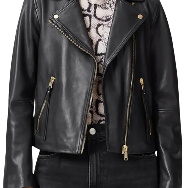 Dalby Leather Biker Jacket