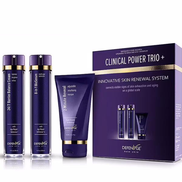 DefenAge Clinical Power Trio + Fragrance-Free