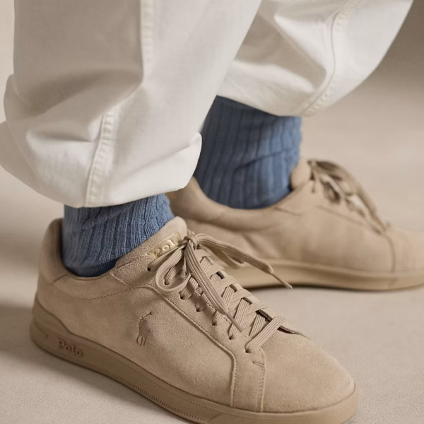 Heritage Court II Suede Trainer