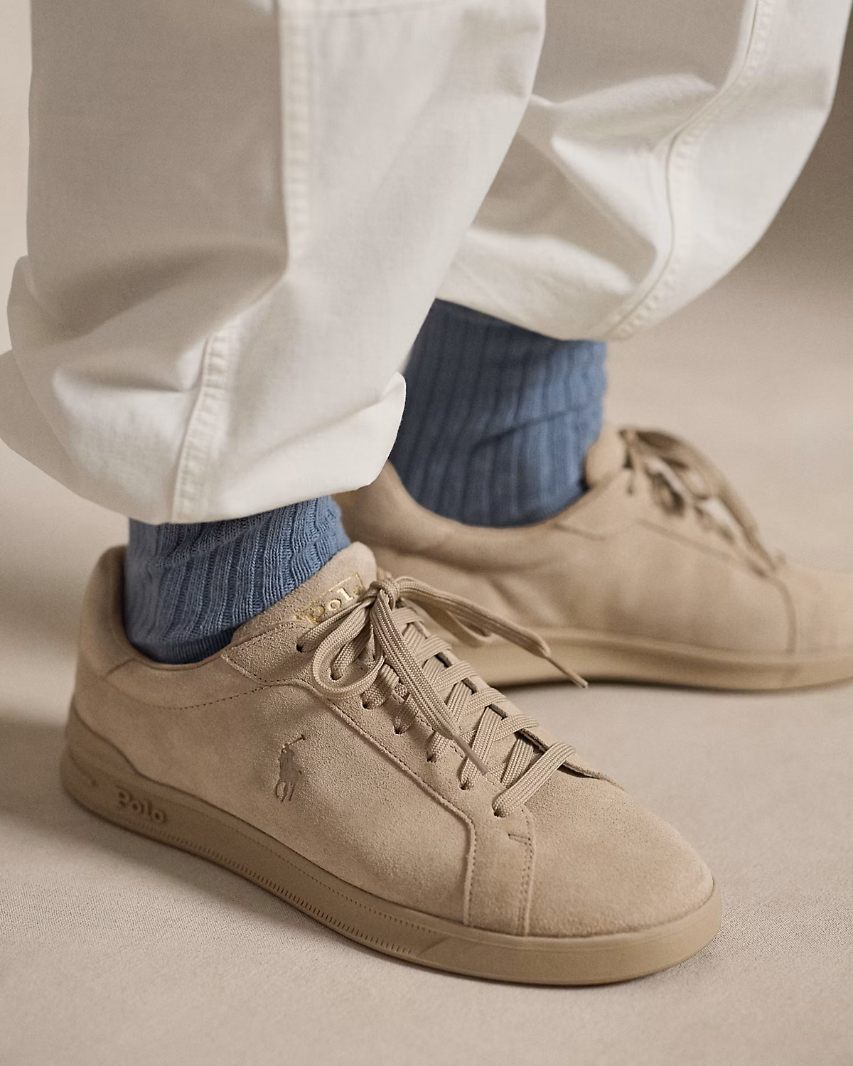 Heritage Court II Suede Trainer