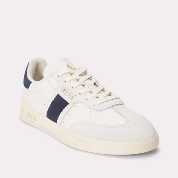 Heritage Aera Leather-Suede Trainer