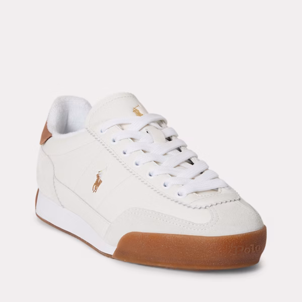 Hester Leather-Suede Trainer