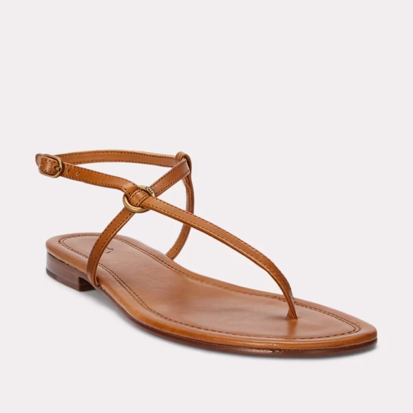 O-Ring Leather Sandal