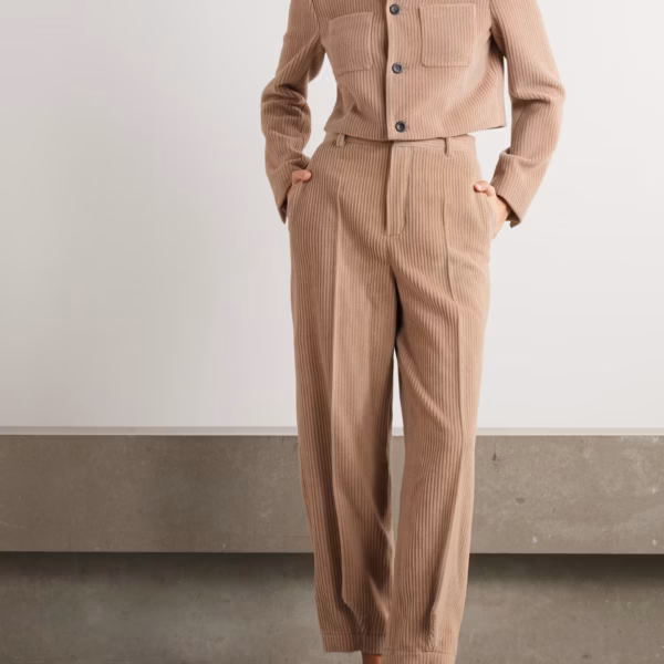 Cashmere-corduroy jacket