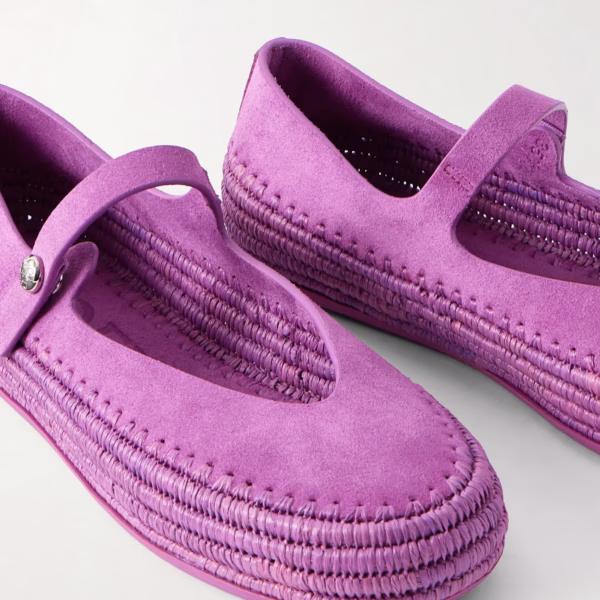 + Paula's Ibiza Rio suede Mary Jane espadrilles