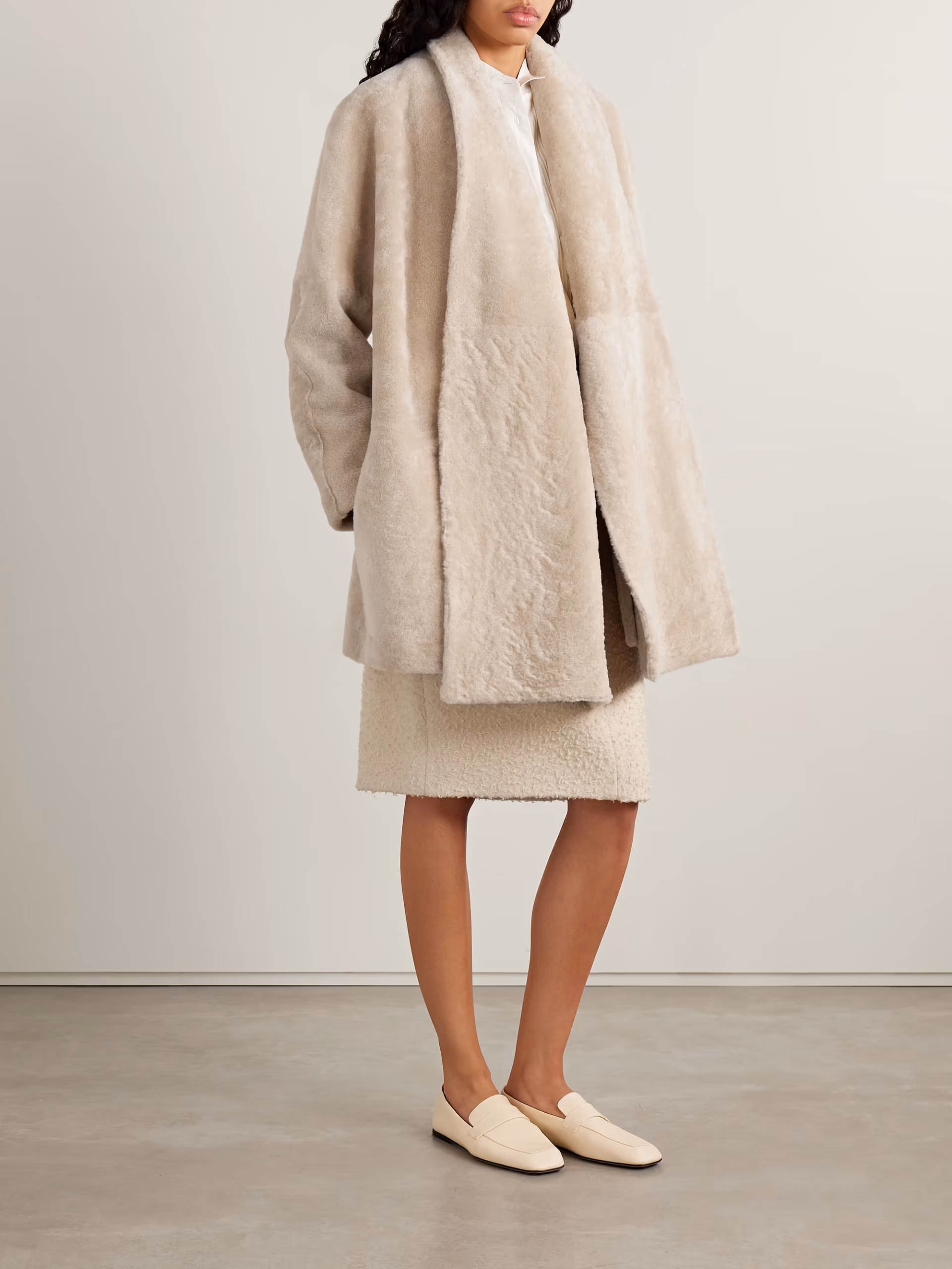 Alarise shearling coat