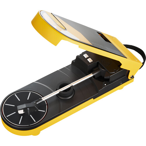 Audio-Technica Sound Burger Manual Two-Speed Portable Bluetooth Turntable (Yellow)