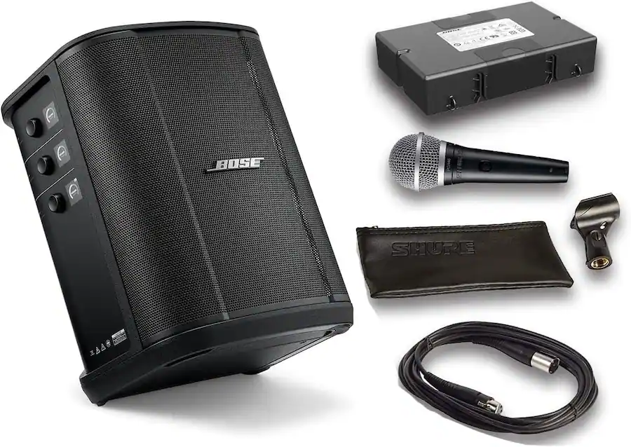 S1 Pro Plus Bluetooth Speaker System Bundle with Battery