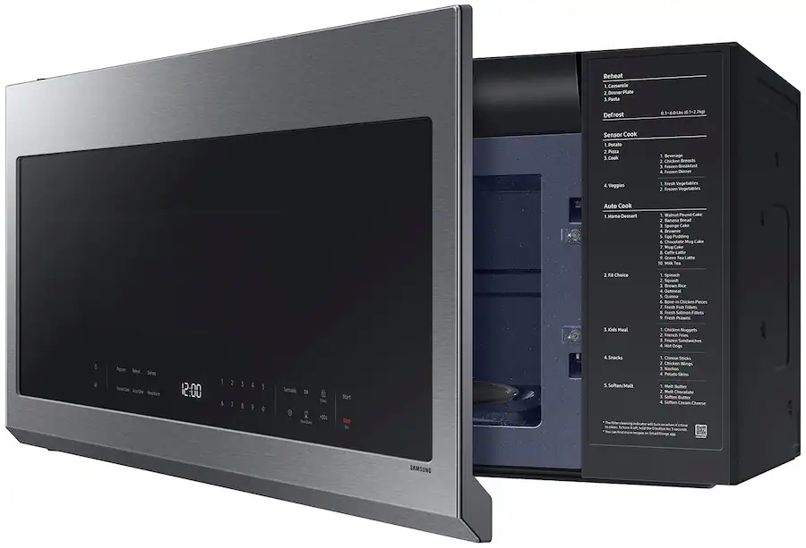 Over-the-Range Microwave with Sensor Cooking and Wi-Fi Connectivity
