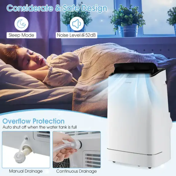 15000 BTU Portable Air Conditioner Cools up to 800 sq.ft