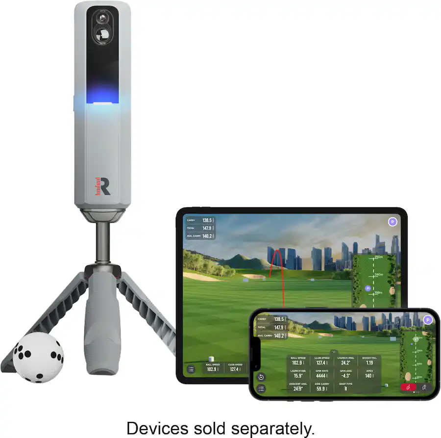 MLM2PRO Golf Launch Monitor w/ (12) Titleist 2025 Pro V1 Golf Balls