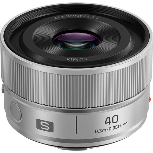 Panasonic LUMIX S 40mm f/2 Lens (Silver)