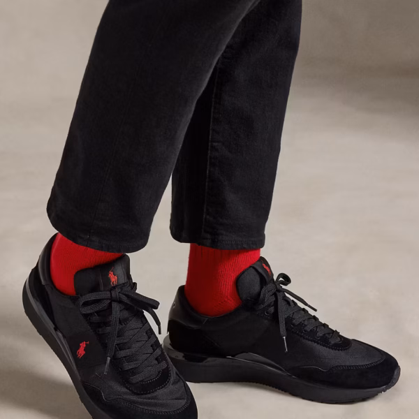 Train 89 Suede and Oxford Trainer