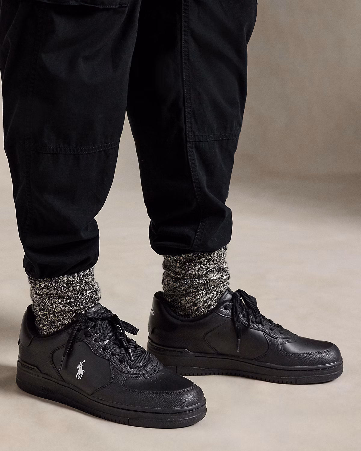Masters Court Leather Trainer