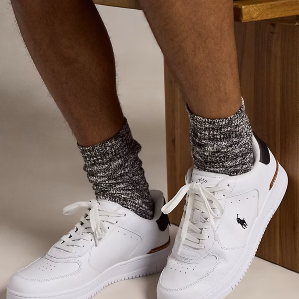 Masters Court Leather Trainer
