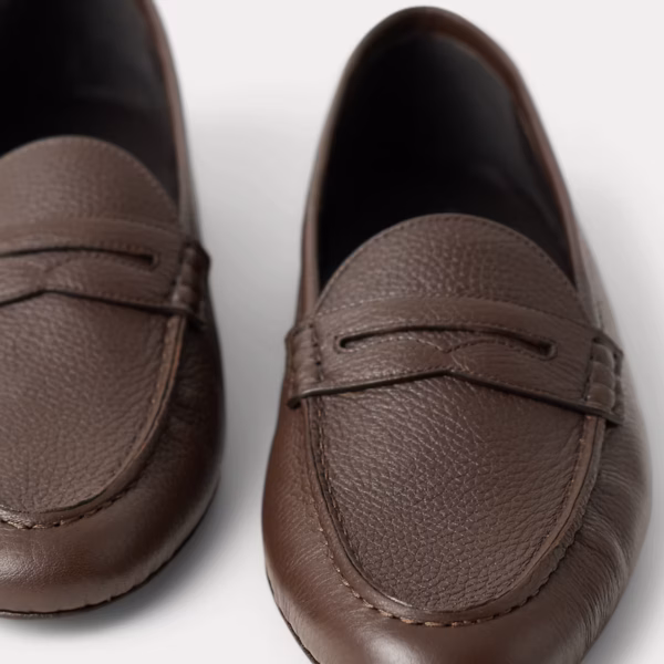 Collins Deerskin Penny Loafer