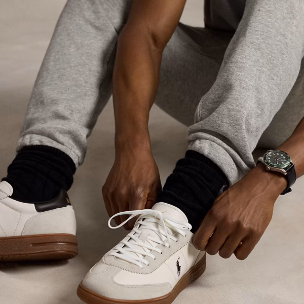 Bedford Leather-Suede Trainer