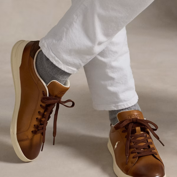 Heritage Court II Leather Trainer