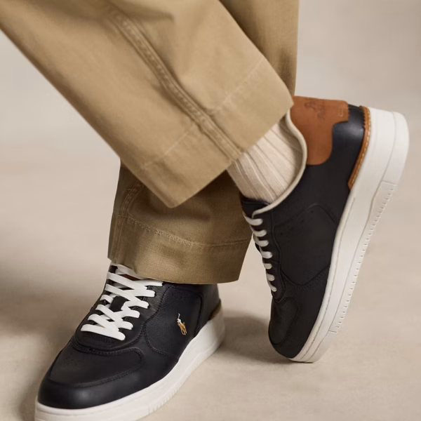 Masters Court Leather Trainer