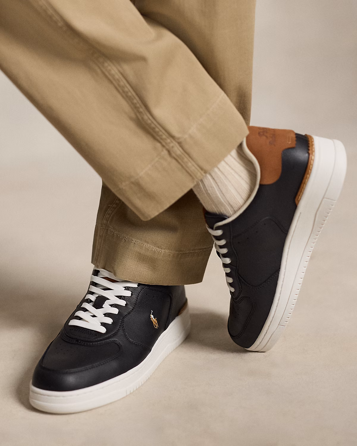 Masters Court Leather Trainer