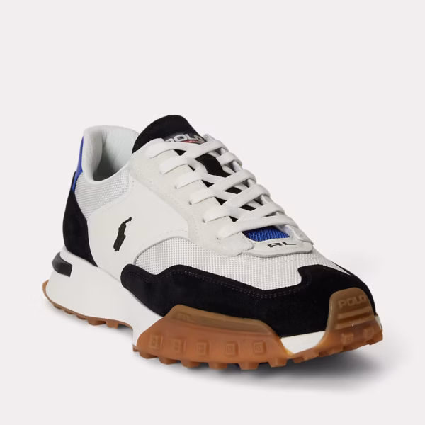 Eldridge Suede-Panelled Trainer