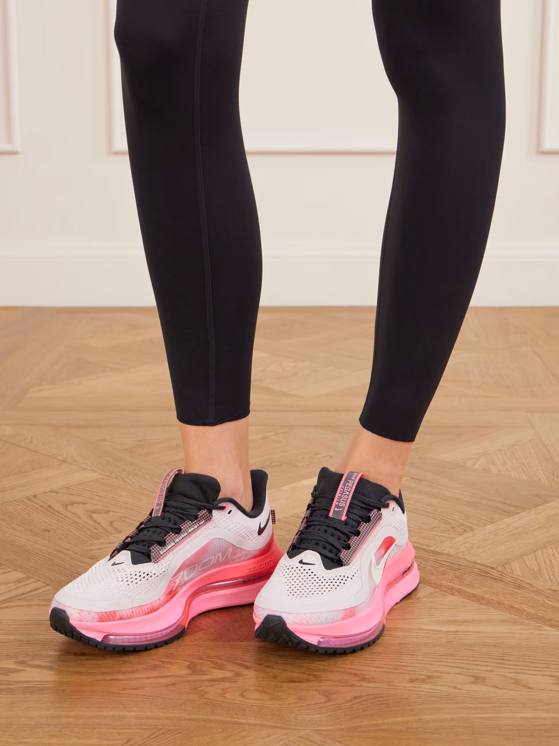 Pegasus Premium RC rubber-trimmed mesh sneakers