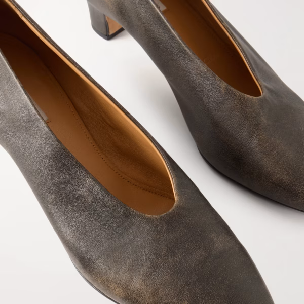 Bri leather pumps