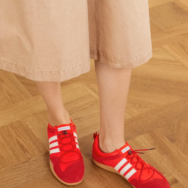 ADIDAS ORIGINALS + Bad Bunny Flamboyan suede-trimmed mesh sneakers