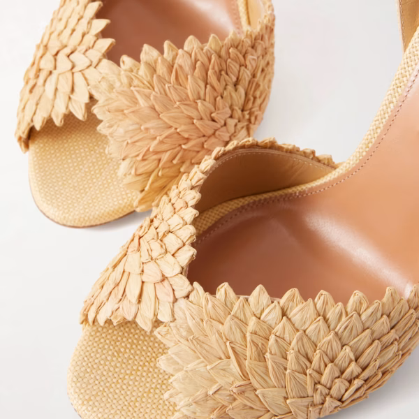 Rio Flirt 105 mm raffia sandals