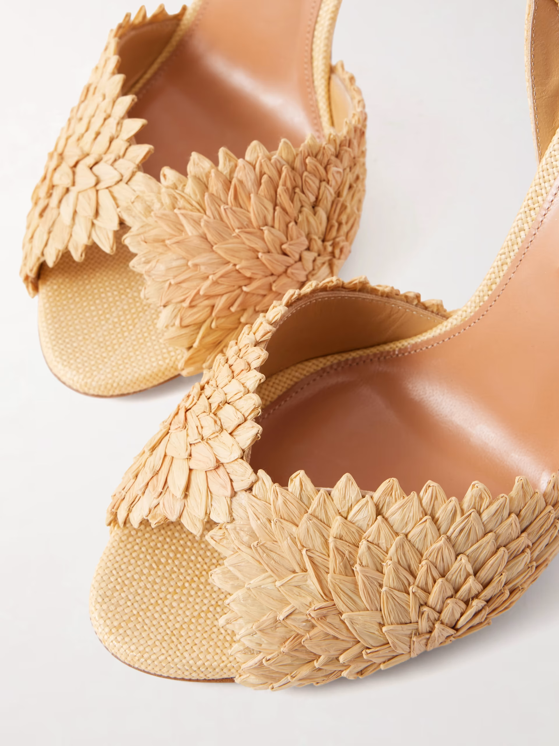 Rio Flirt 105 mm raffia sandals