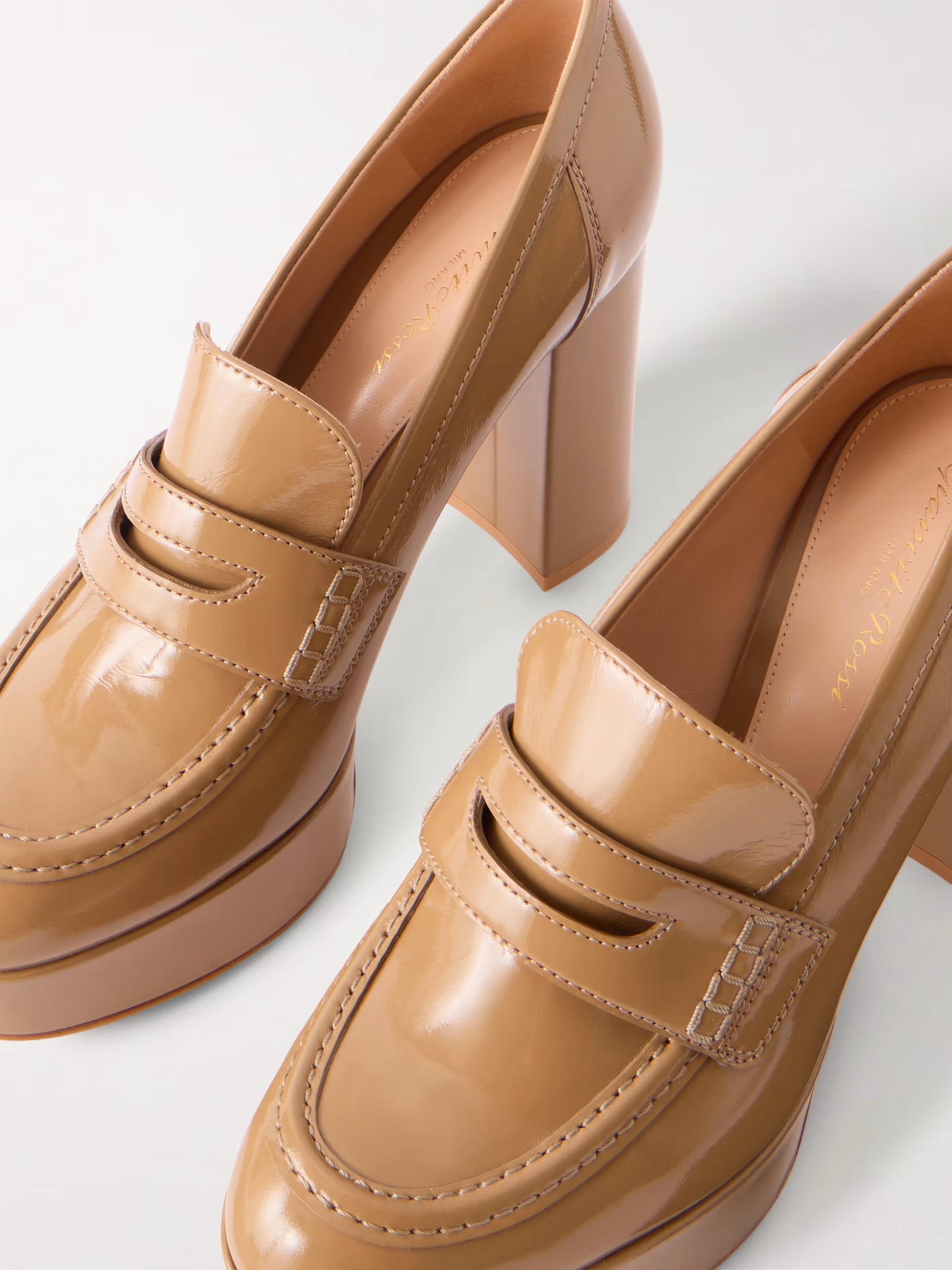 Hadden Nuit 70 leather pumps