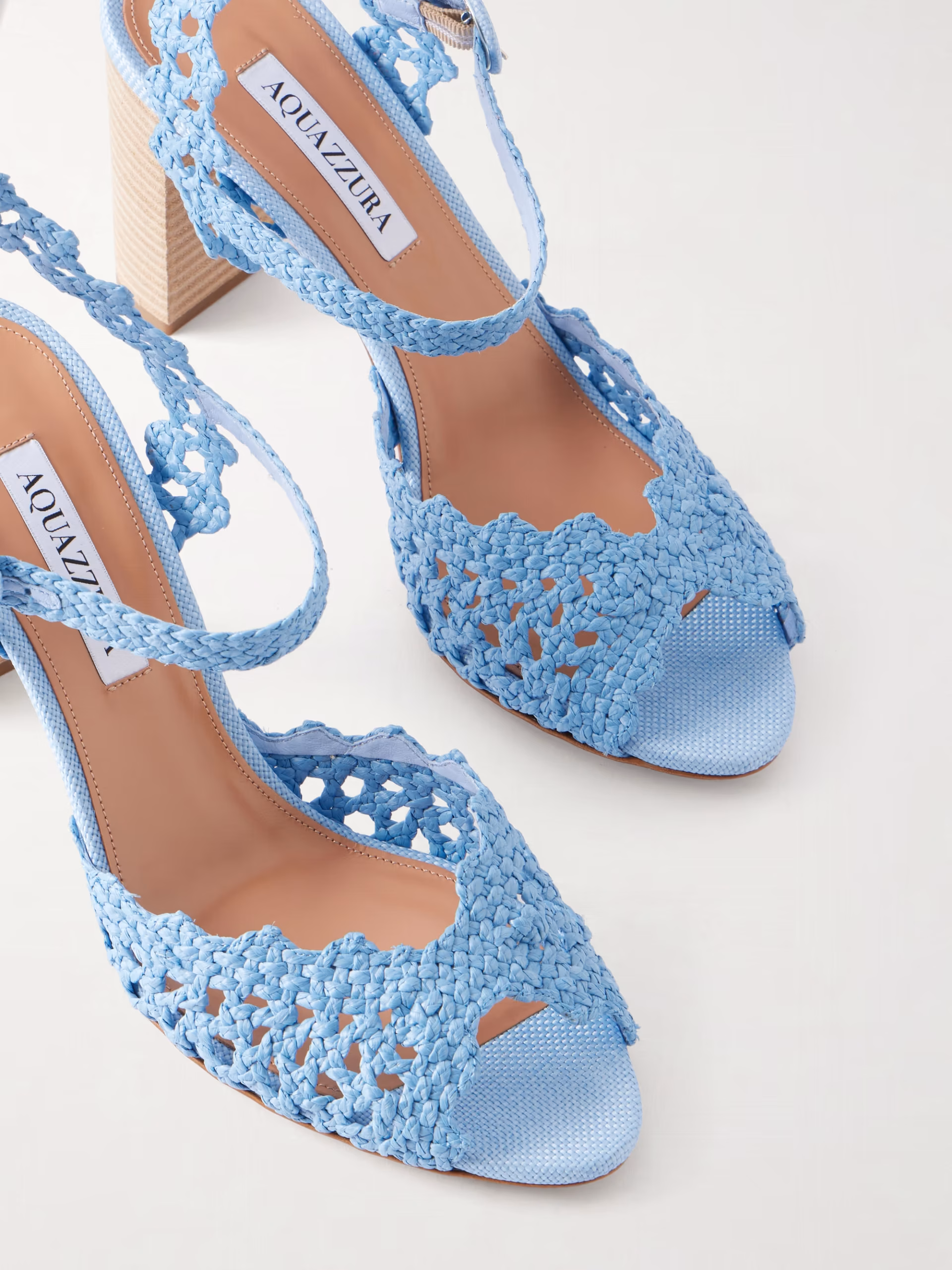 Bossa Nova 85 raffia sandals